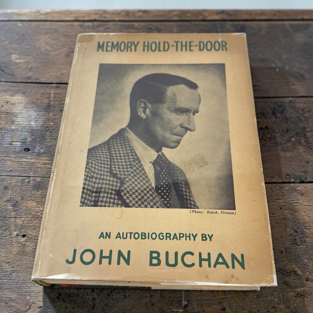John Buchan Memory Hold-The-Door 1st Edition 1940 | Rare | Used, Acceptable